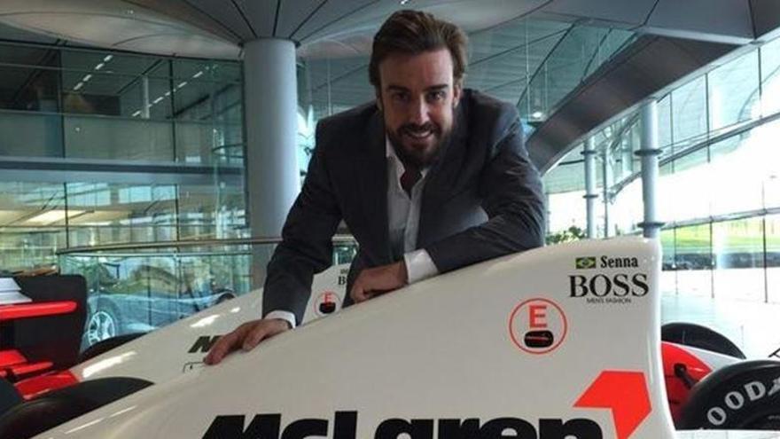 Alonso será el primero en probar el nuevo McLaren MP4-30