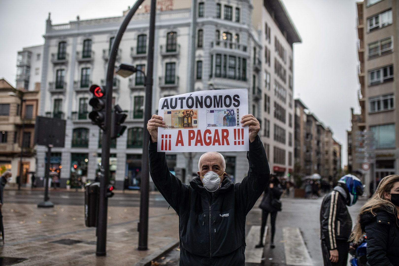 Los autónomos de Zamora salen a la calle para exigir soluciones ante la crisis