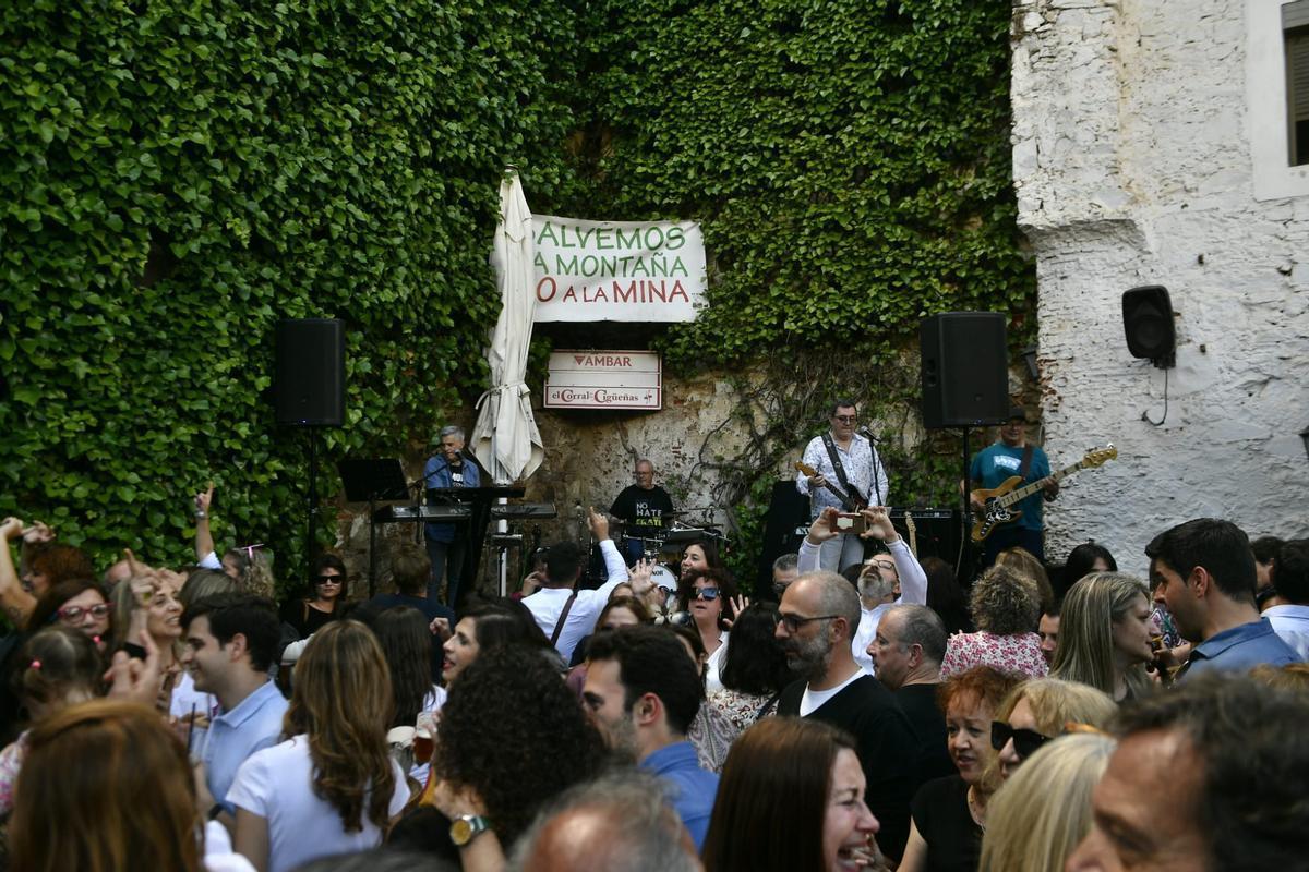 Imagen de un concierto en El Corral de las Cigüeñas.