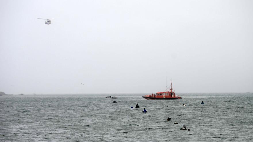 Aparecen nuevas manchas de fuel en la ría