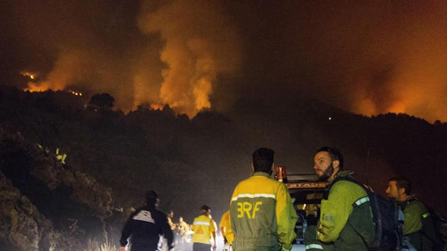 Un alemán de 27 años detenido por el incendio que afecta a la isla de La Palma