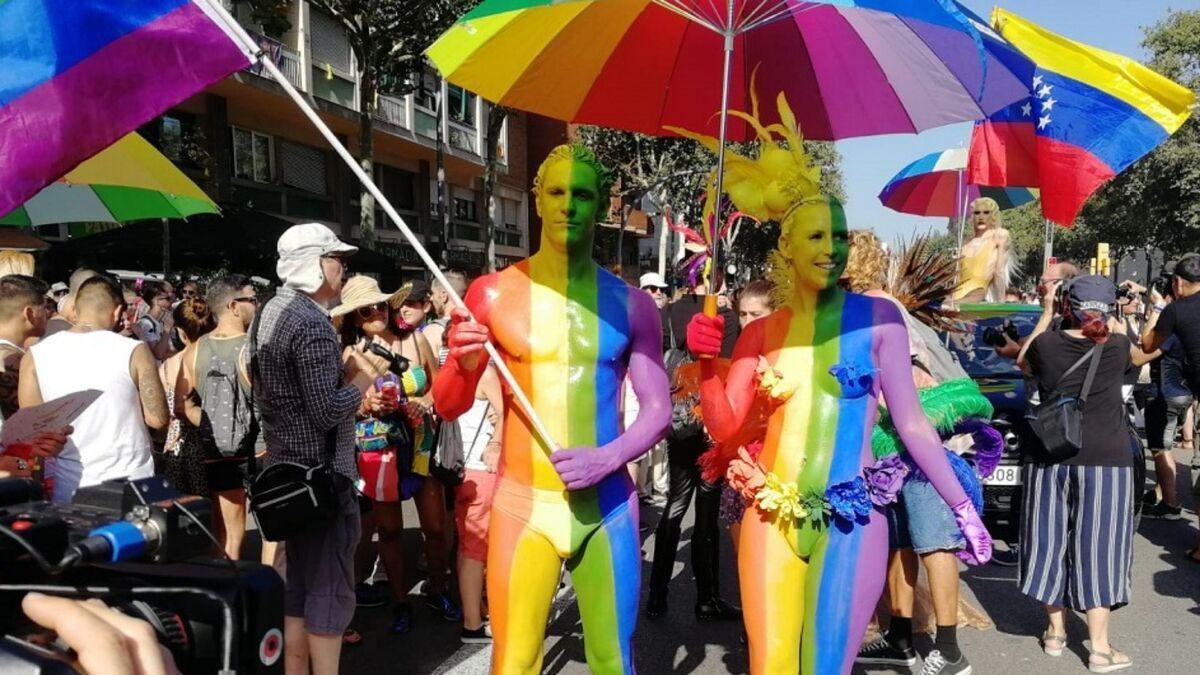 Imagen de la manifestación del Pride 2022 en Barcelona