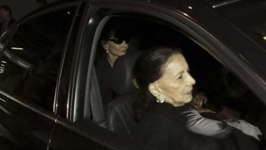 Isabel Preysler despide a Miguel Boyer