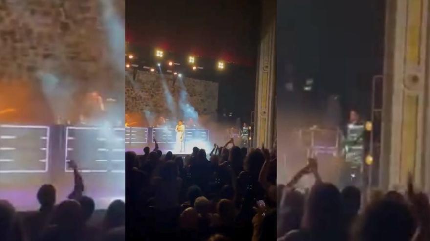 Vídeo | Así se vivió el concierto de Rodrigo Cuevas en el Gran Teatro de Cácers