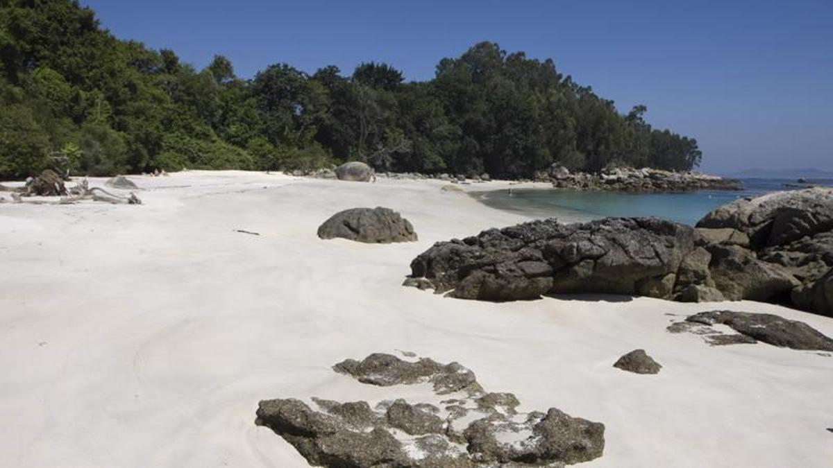 La playa gallega que parece el Caribe