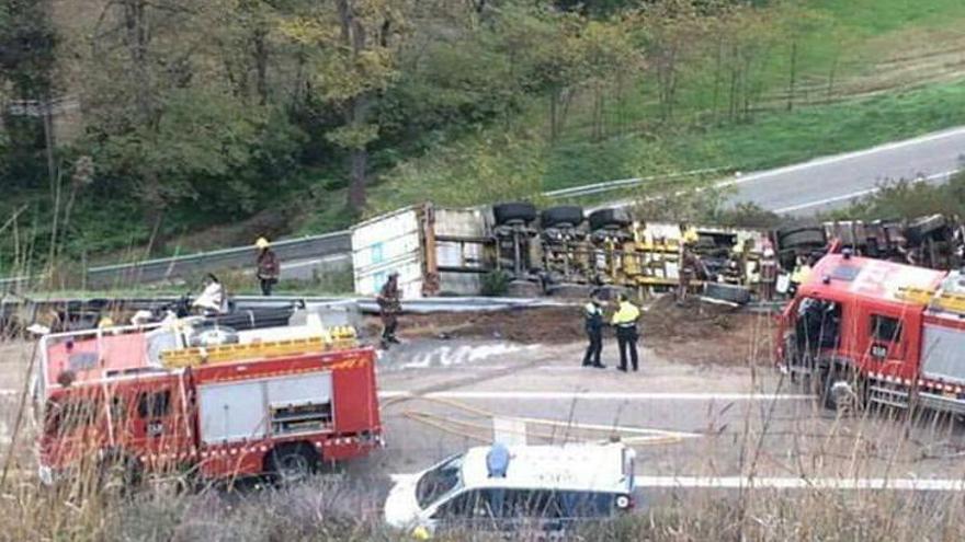 L&#039;estat en què van quedar els dos vehicles.