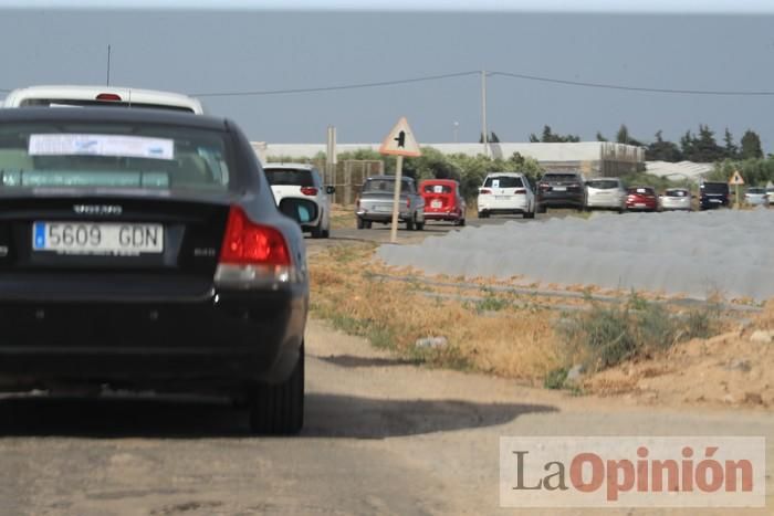 Concentración por el Mar Menor en Los Alcázares