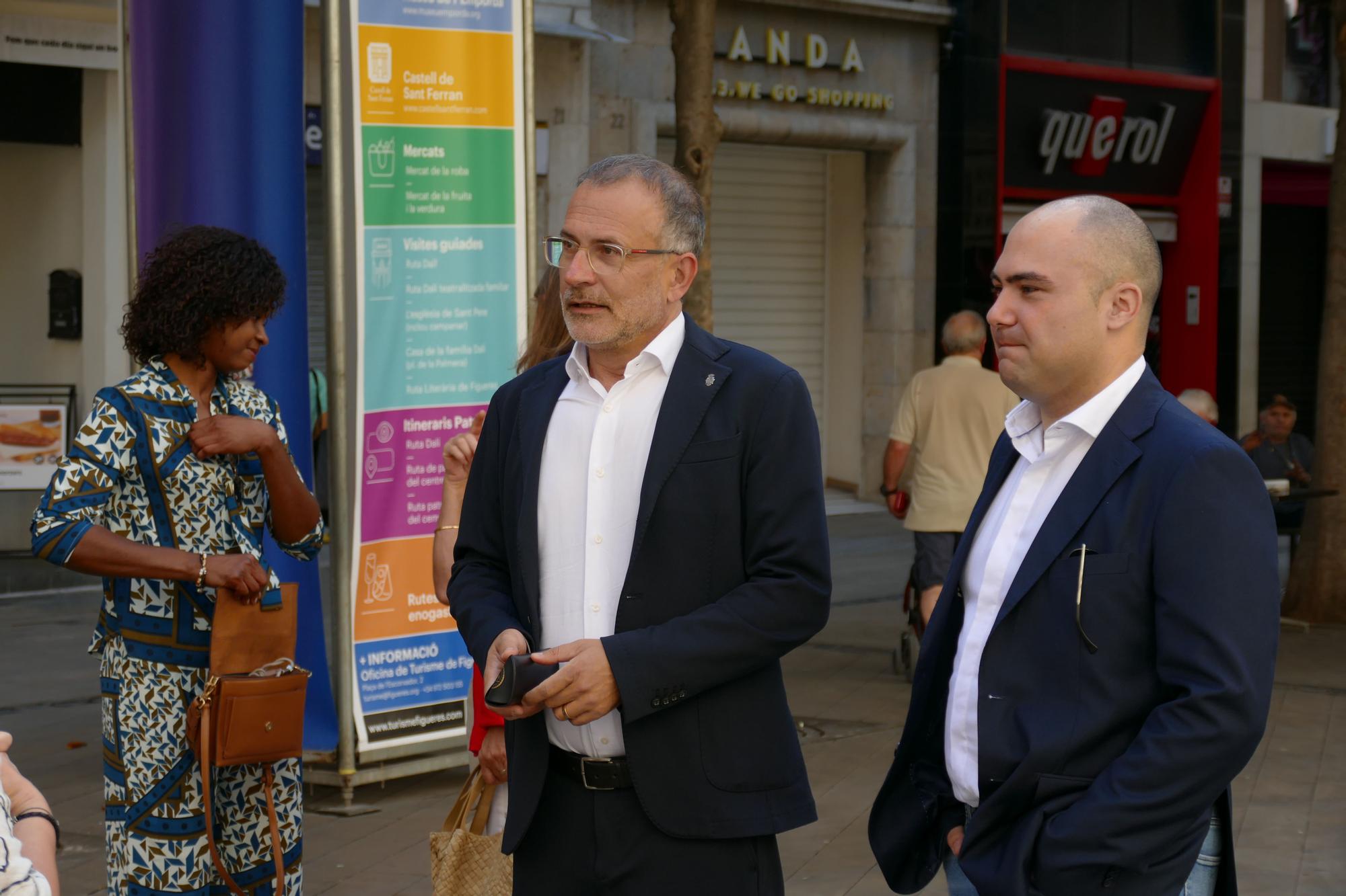 Les imatges de la presa de possessió de Jordi Masquef com a alcalde de Figueres