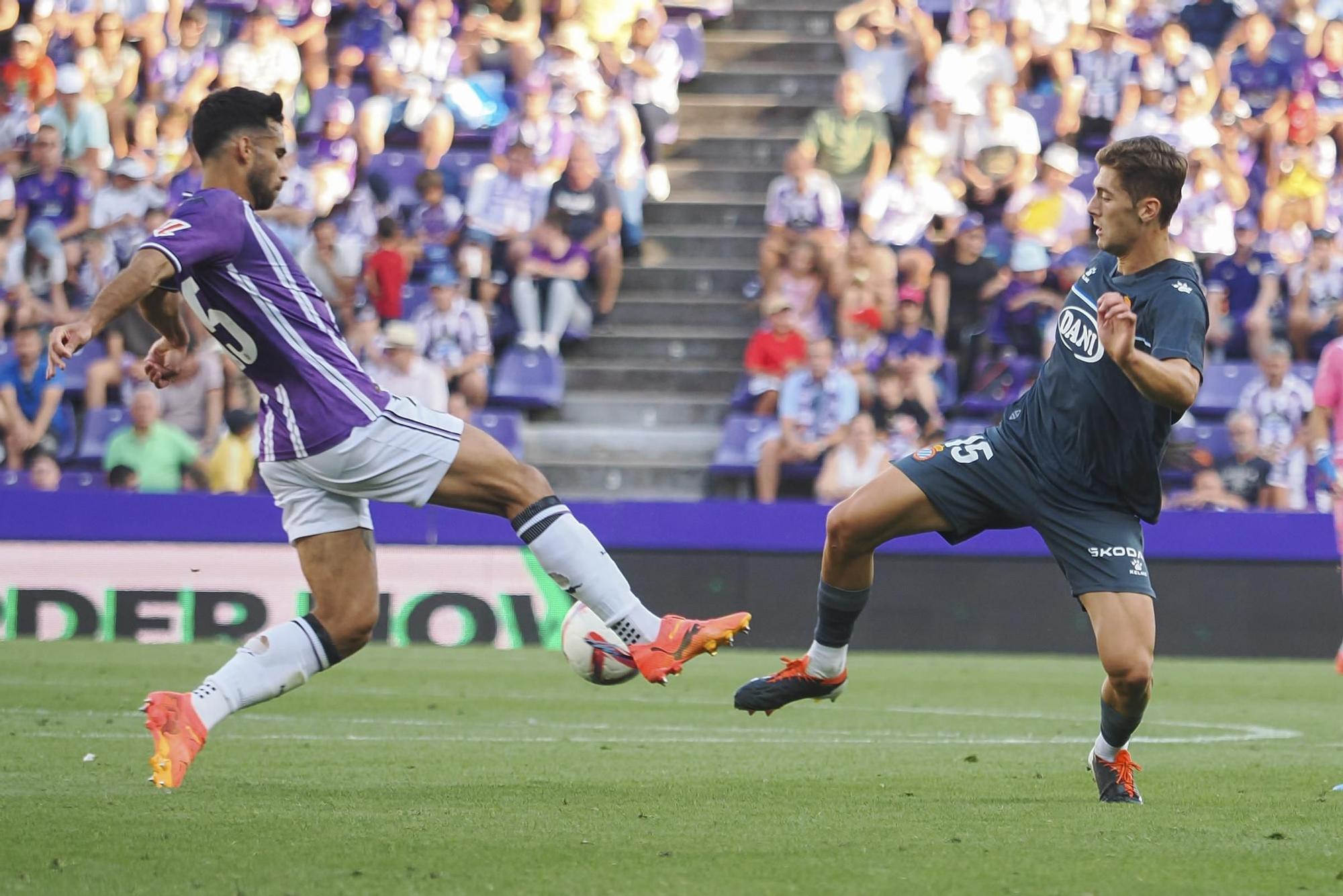 1-0 Al Real Valladolid le sienta mejor la vuelta a Primera que al Espanyol