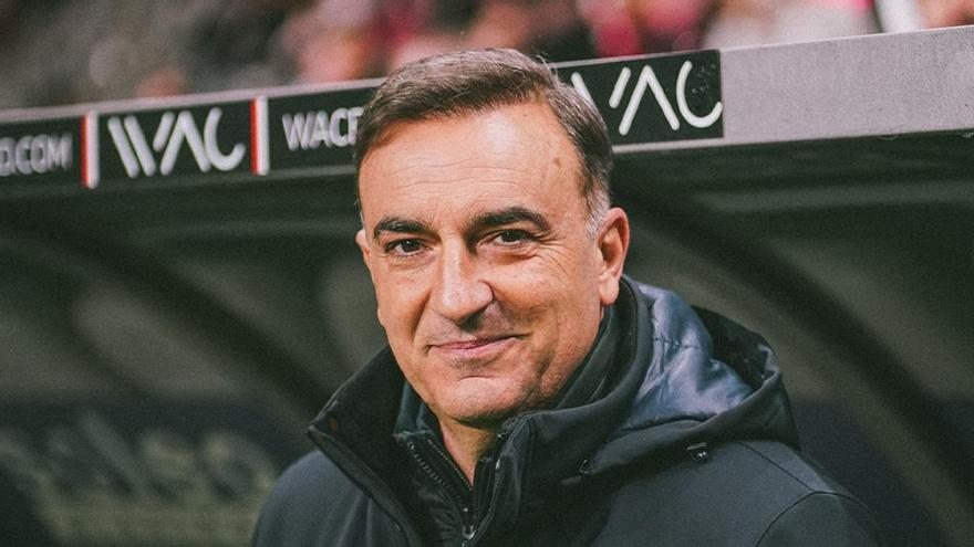 Carlos Carvalhal, durante su última etapa como técnico del Braga
