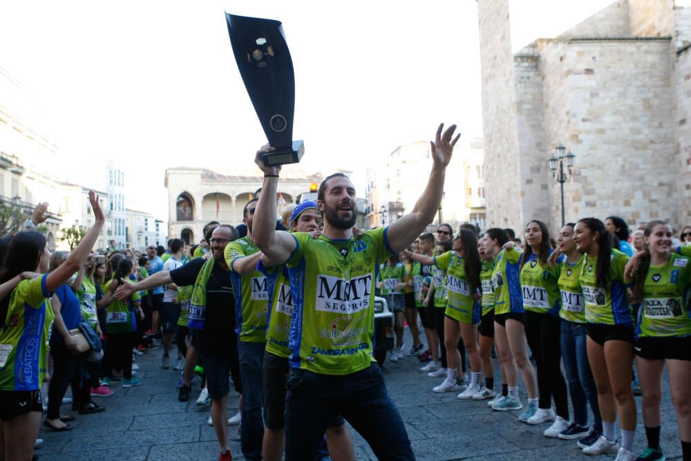 Zamora celebra el ascenso del MMT Seguros