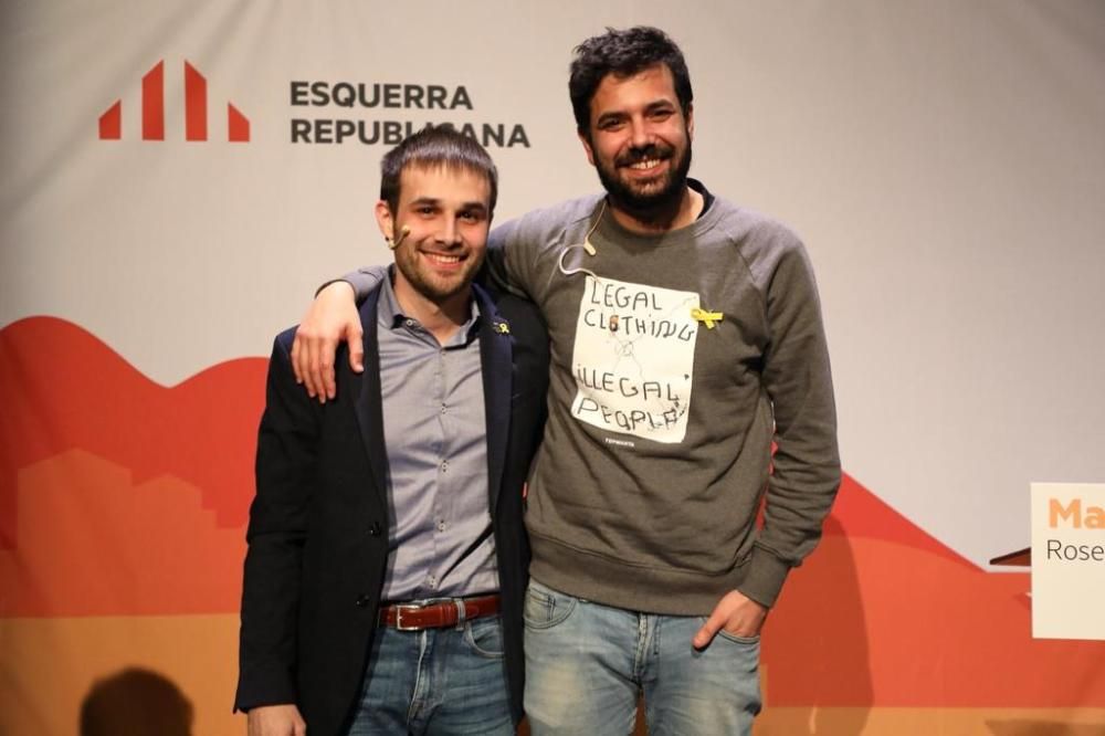 Presentació de l''alcaldable d''ERC a Roses.