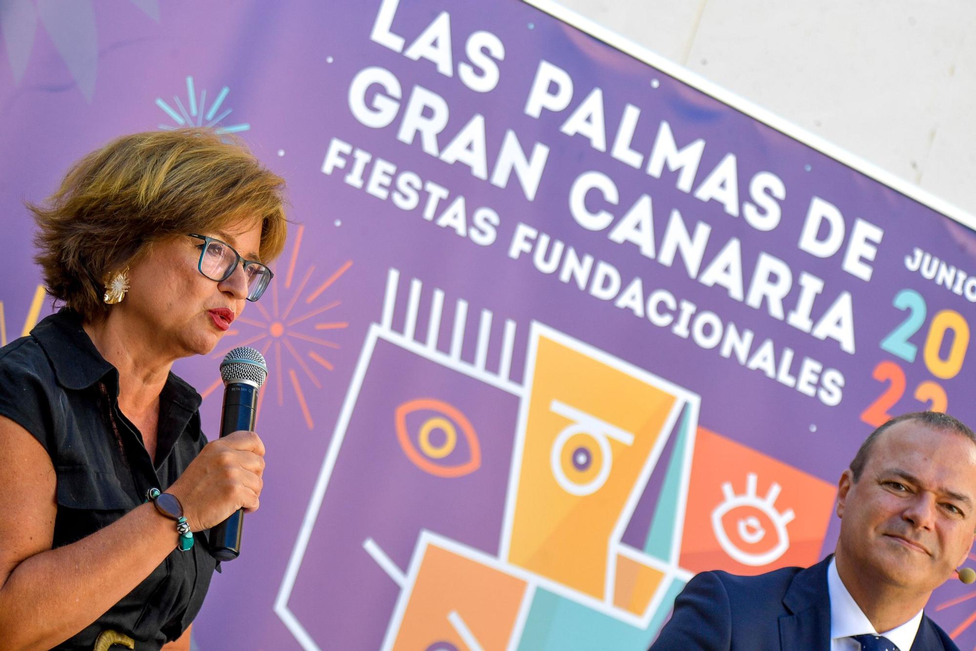 Presentación programa de las Fiestas Fundacionales de Las Palmas de Gran Canaria