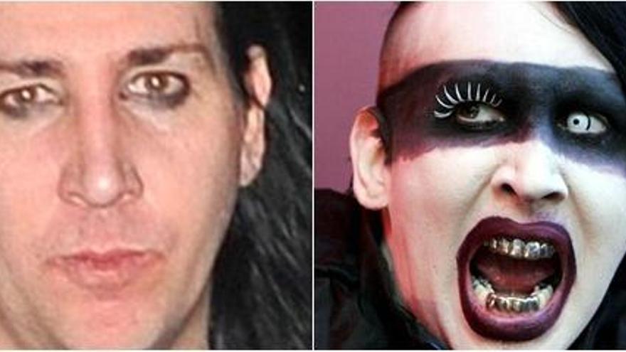 Marilyn Manson, pillado sin maquillaje - Levante-EMV