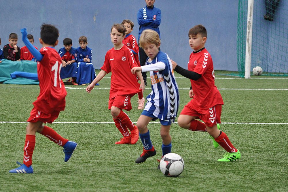 Fútbol base del fin de semana