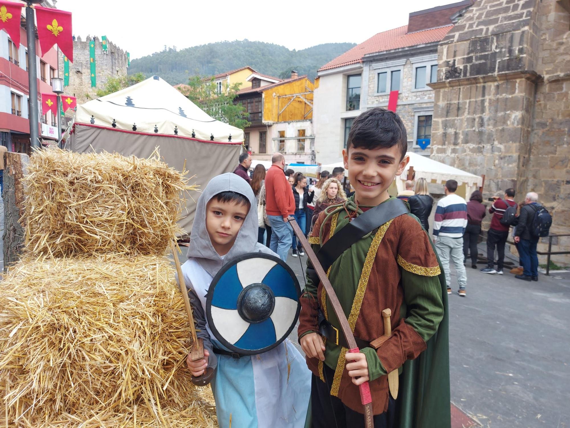 En imágenes: Domingo de lleno en la Feria Medieval de Salas