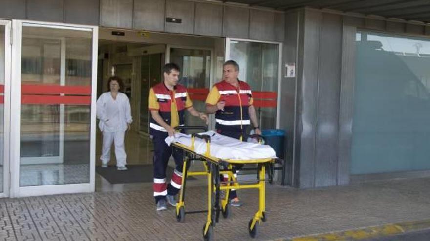 Imagen de archivo de Urgencias del hospital Lluís Alcanyís de Xàtiva, motivo de queja de CSIF.