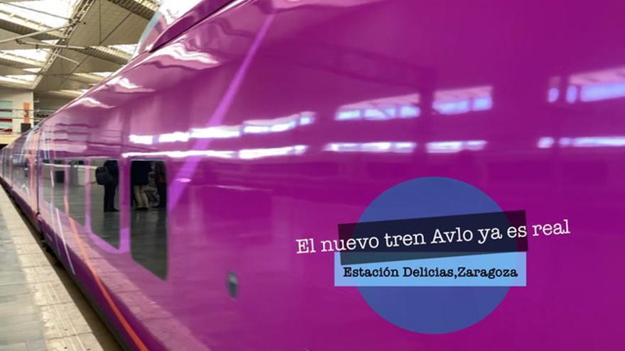 El AVE de bajo coste de Renfe para por primera vez en Zaragoza