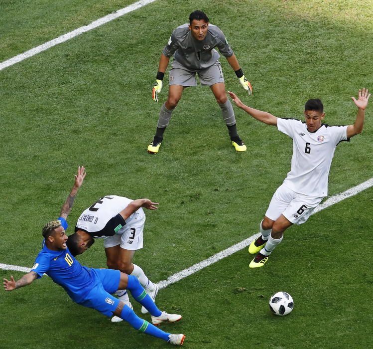 Mundial de Rusia: Brasil-Costa Rica