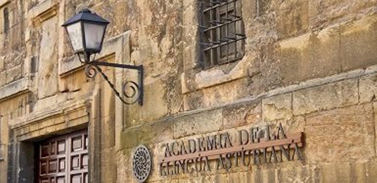 La sede de l'Academia de la Llingua Asturiana en Oviedo.