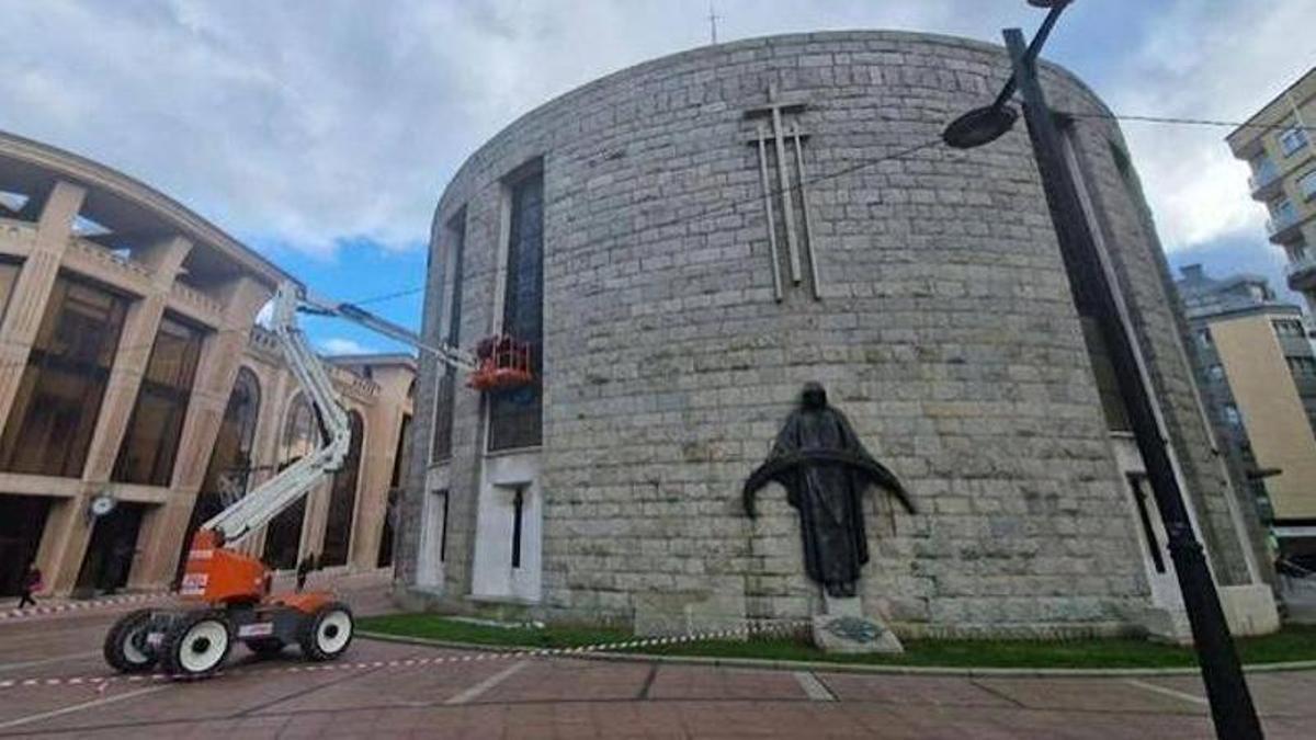 La iglesia de San Francisco de Asís.