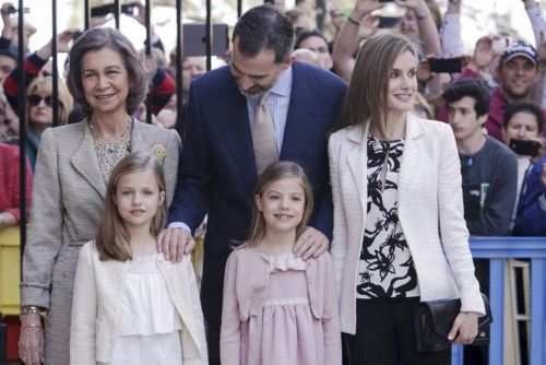 Royals bei der Ostermesse