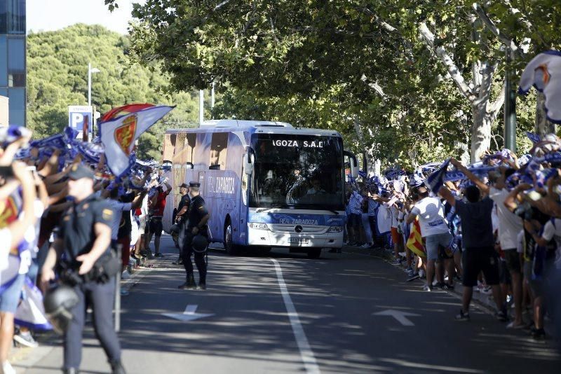 Imágenes del Real Zaragoza-Rayo Majadonda