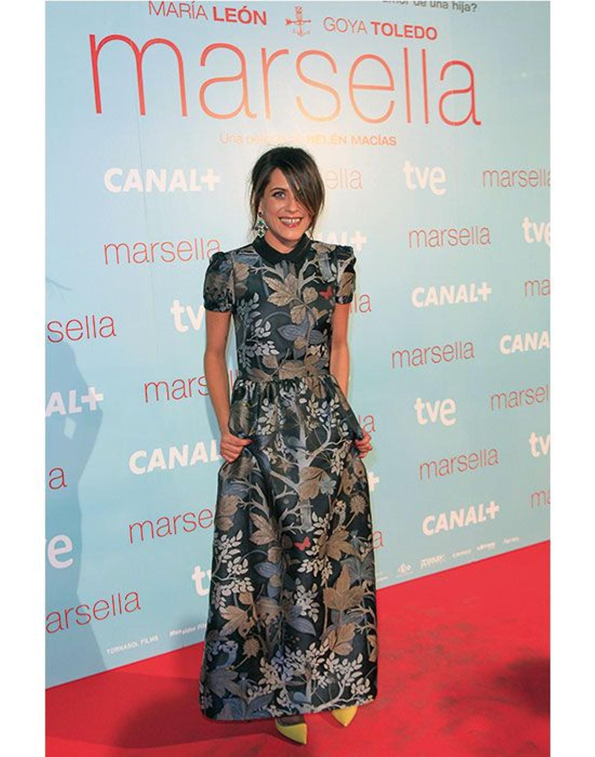 María León en la premier de la película &quot;Marsella&quot;