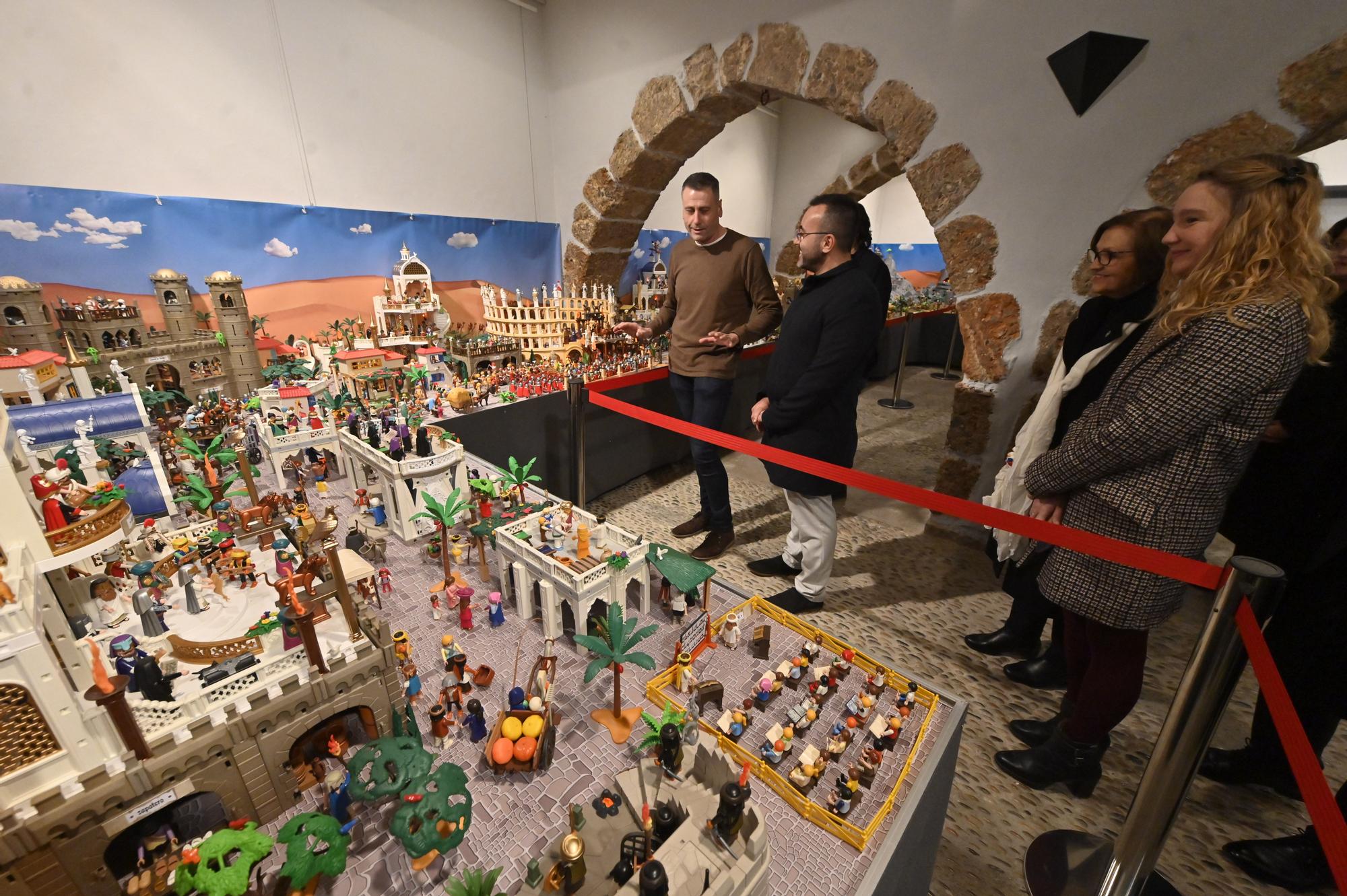 Todos los detalles del belén monumental de Playmobil de Vila-real