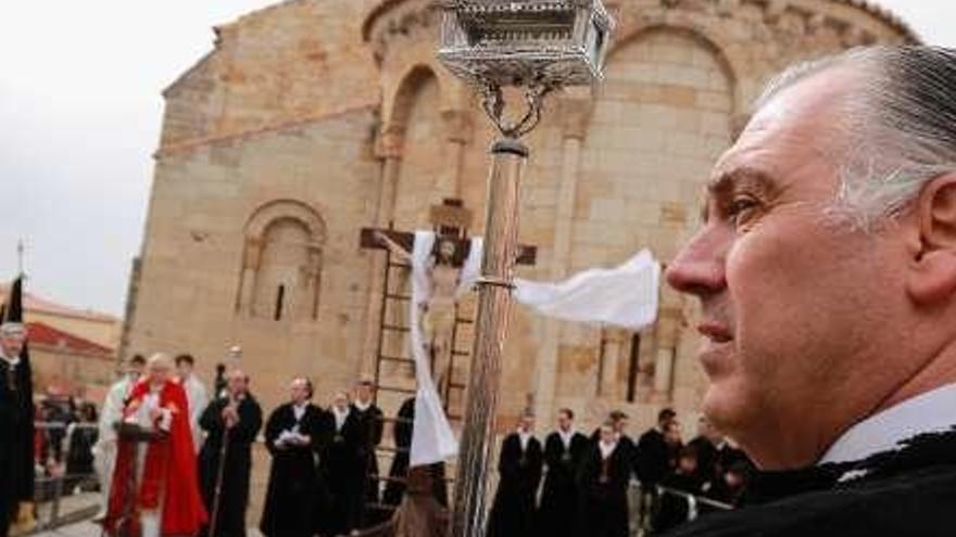 El Sermón del Descendimiento en la plaza de Santa María la Nueva