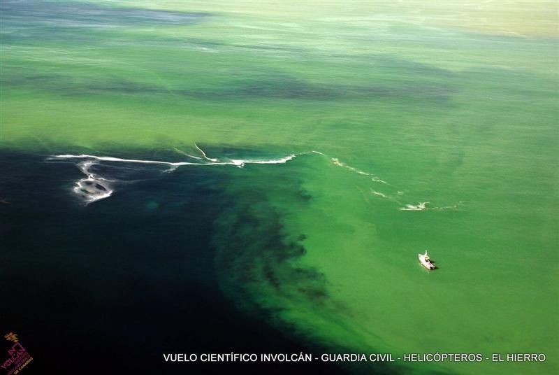 Volcán submarino de El Hierro