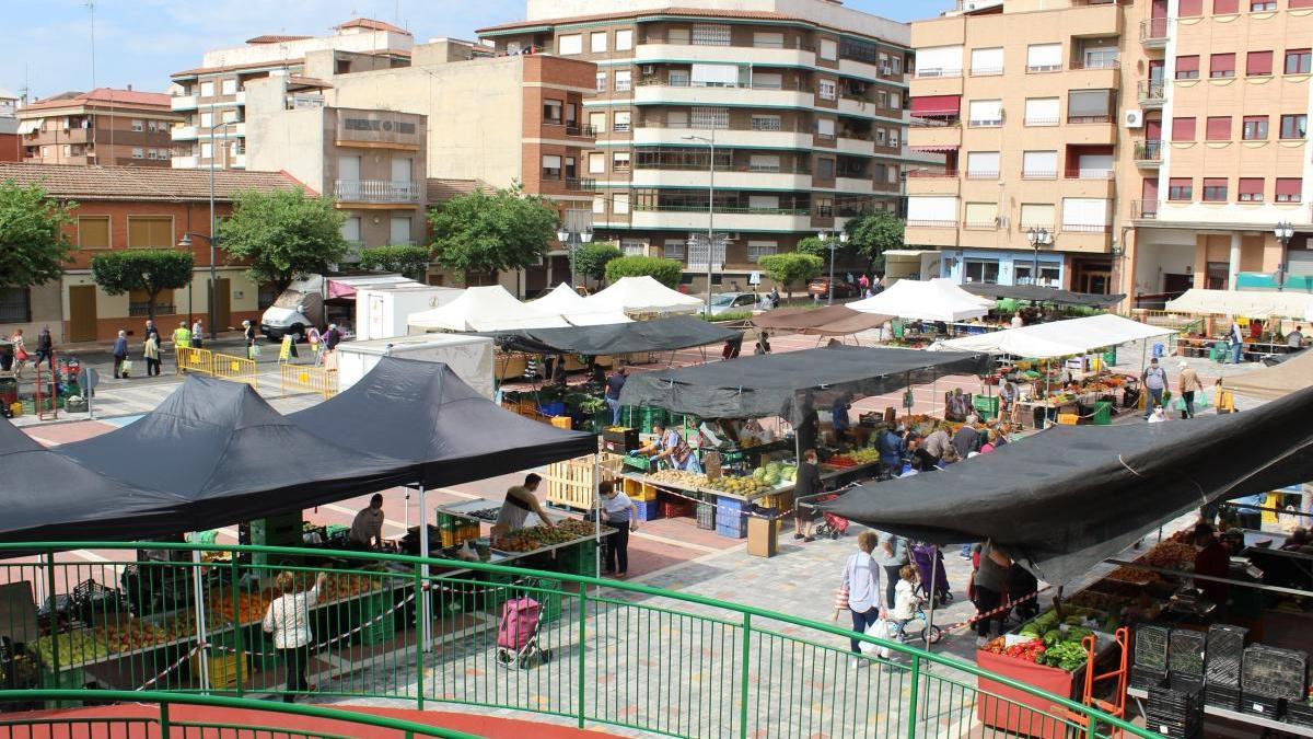 El próximo mercado semanal de Jumilla contará con todos sus puestos