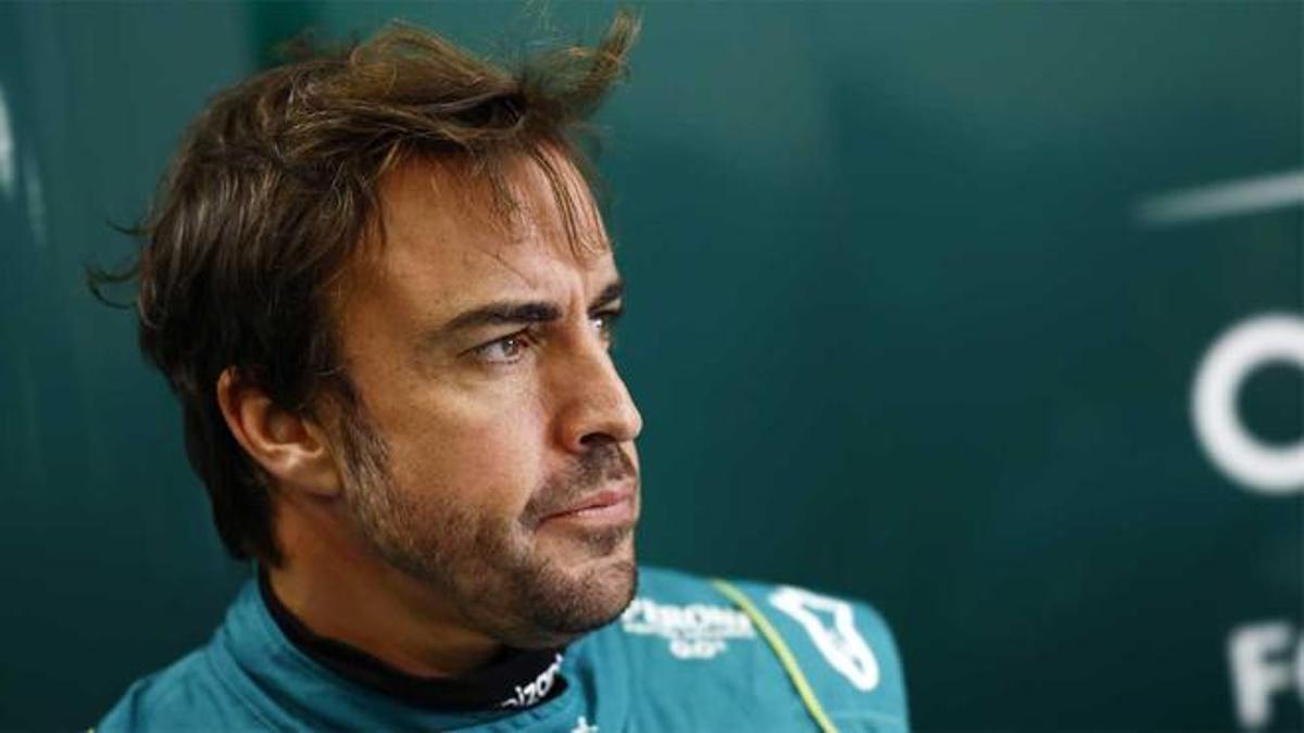 Alonso, resignado en Singapur.