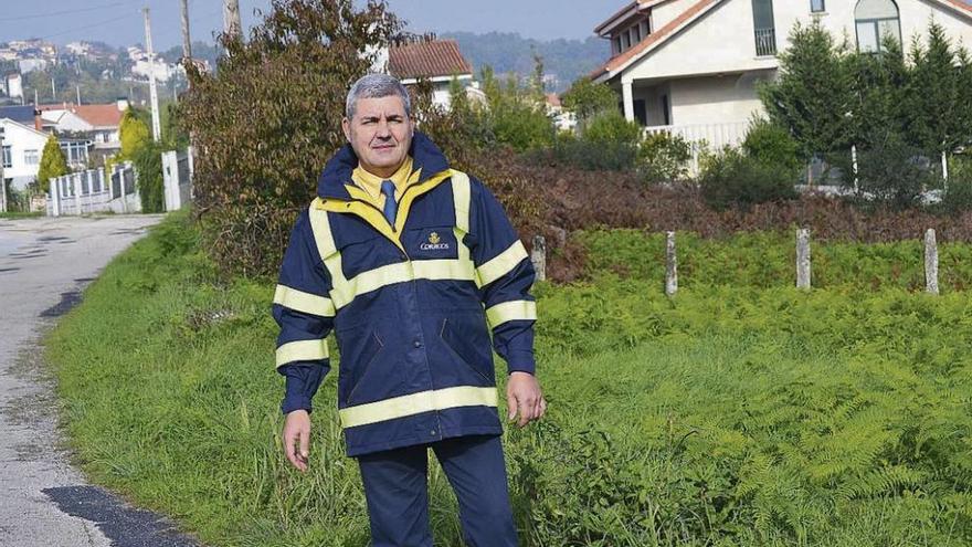 José Rey, cartero de O Carballiño. // FdV