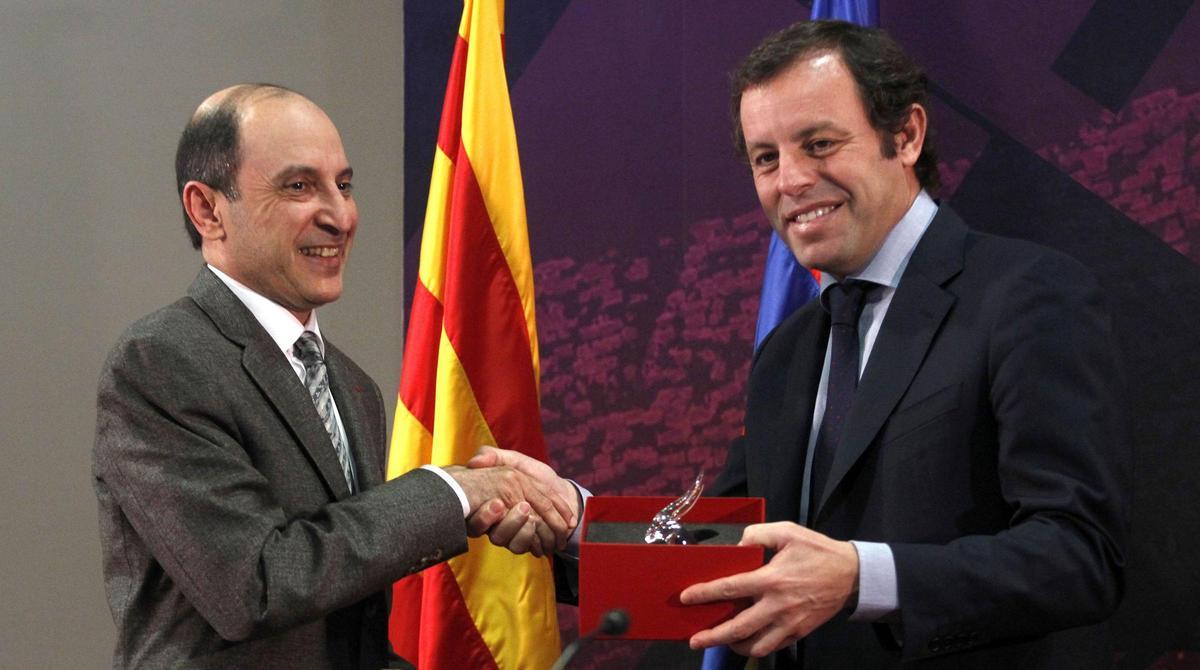 El president del Barça es mostra optimista amb el nou patrocinador del club.