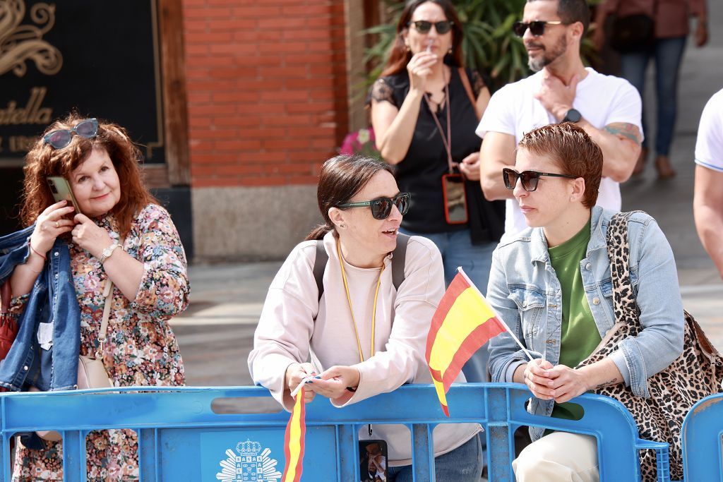 Las imágenes de la reina Letizia en el acto en Murcia por el Día Mundial de la Cruz Roja