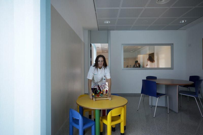 Inauguración del hospital de día infantojuvenil de salud mental de Parque Goya