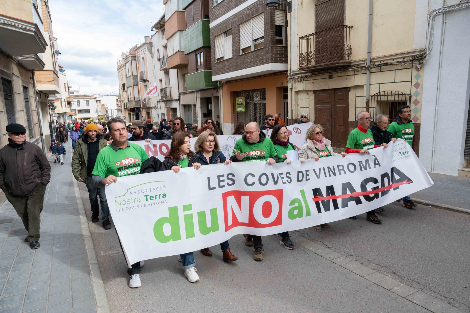 Masiva oposición en Coves de Vinromà a la MAGDA