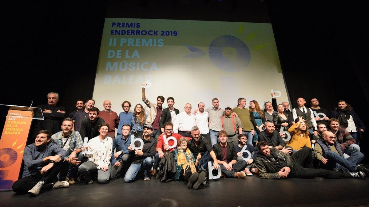 Los premiados en la edición de 2019