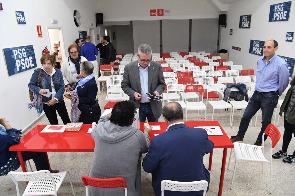 Las primarias del PSOE, en A Coruña