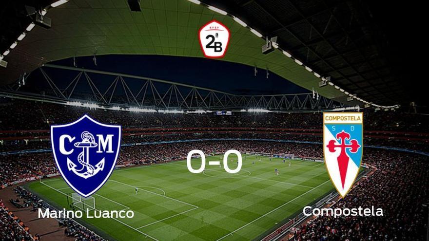 El Marino Luanco y el Compostela no encuentran el gol y se reparten los puntos (0-0)