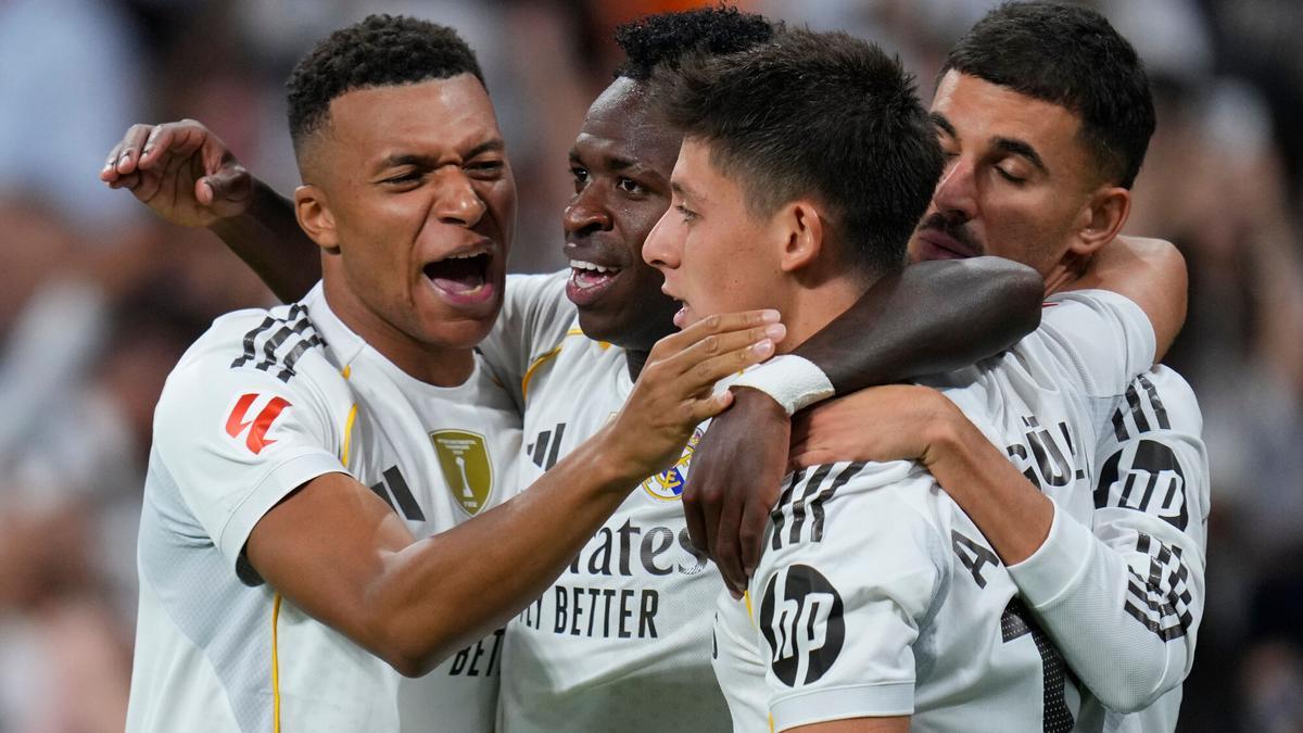 Victoria del Real Madrid frente al Villarreal