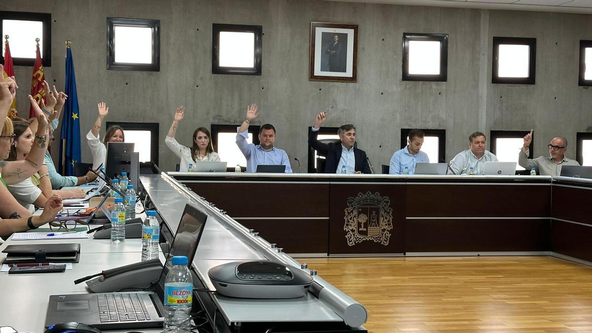 Pleno del Ayuntamiento de San Pedro del Pinatar.