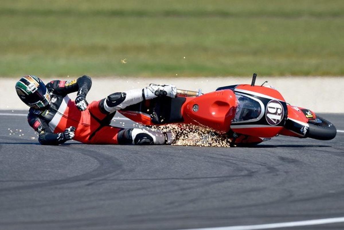 Las imágenes  del GP de Australia de motociclismo