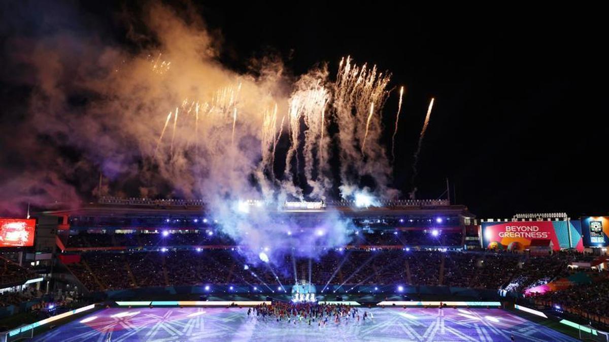 Imagen de la ceremonia de inauguración.