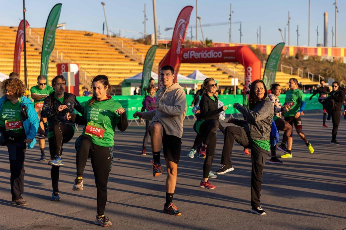 Una cursa solidària contra el càncer reuneix a Barcelona més de 3.500 corredors
