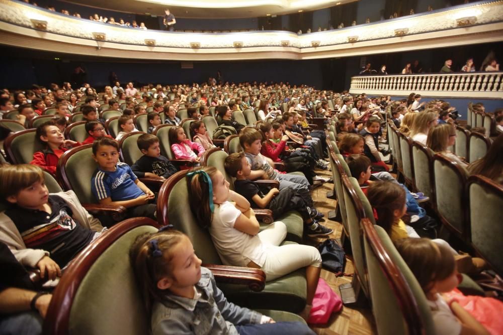 Actuación infantil en el Teatro Principal