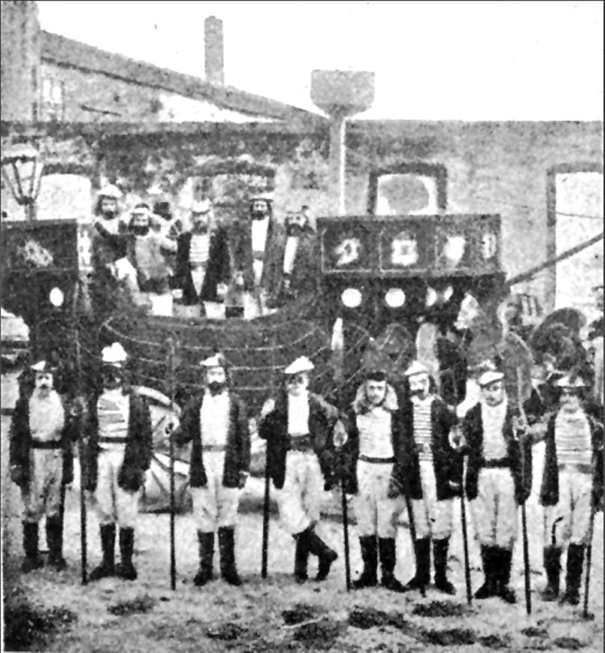 Carroza del Carnaval Moderno.