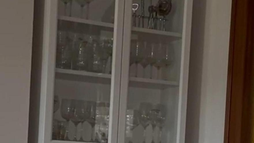 Vibraciones en una casa de La Almozara provocadas por maquinaria pesada