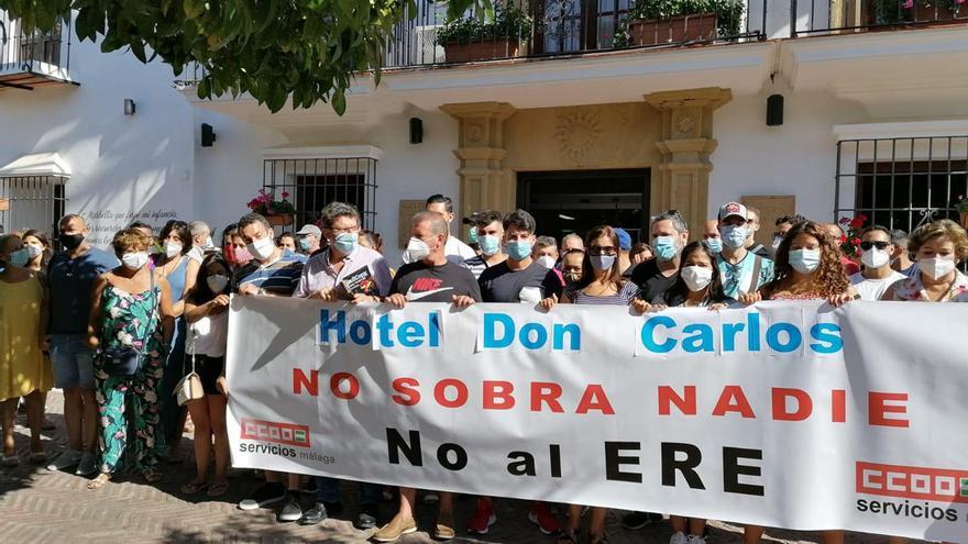 CCOO asume que la propiedad del hotel Don Carlos no retirará el ERE